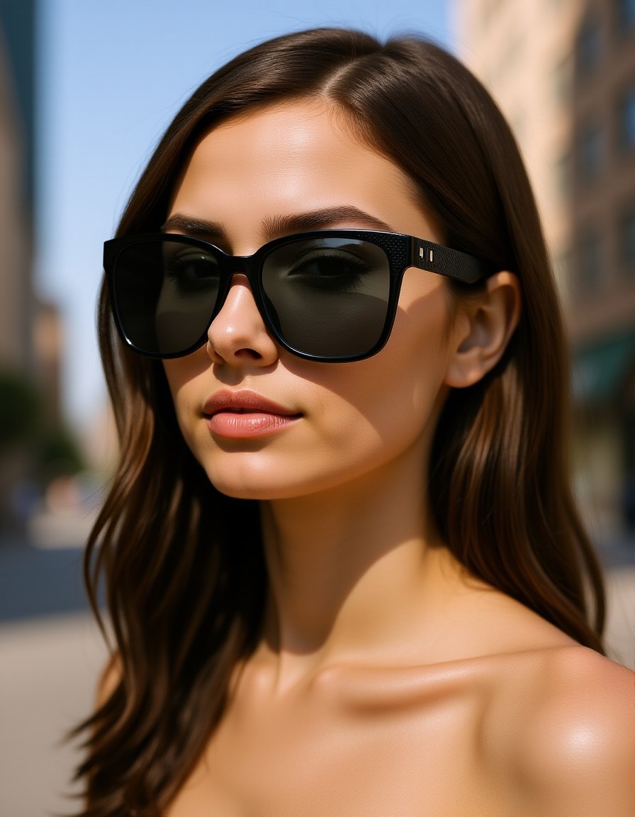 T01 Grey worn by a model, rendered from the product photograph